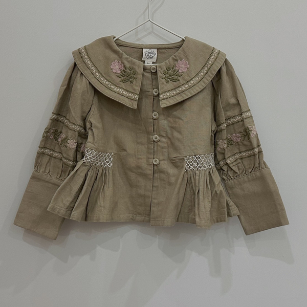 Priscilla Blouse Sage image 1 of 0