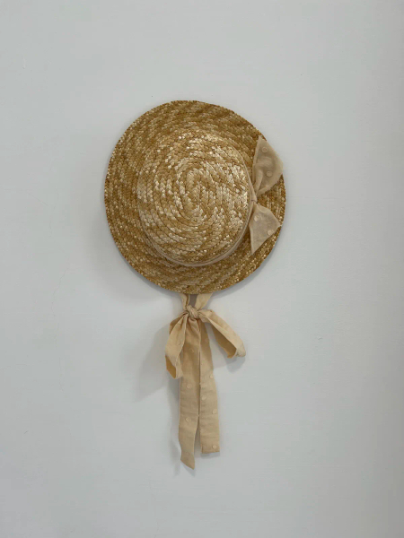 THE CLASSIC HAT - dotted creme  image 1 of 0