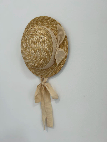 THE CLASSIC HAT - dotted creme  image 1 of 0