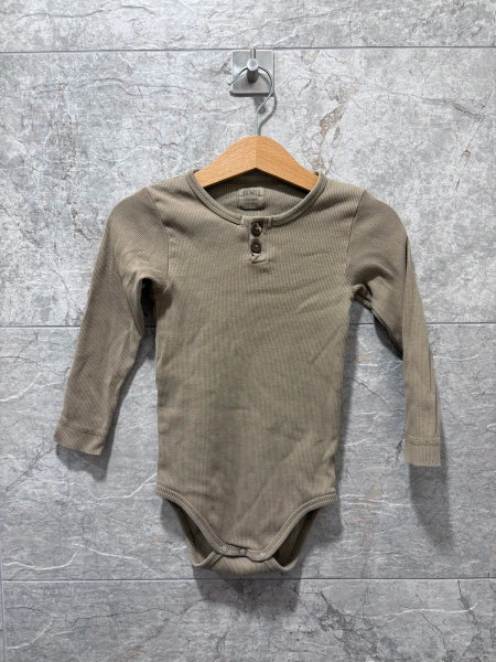 KIDWILD Organic Vintage Bodysuit L/S - Moss image 1 of 0