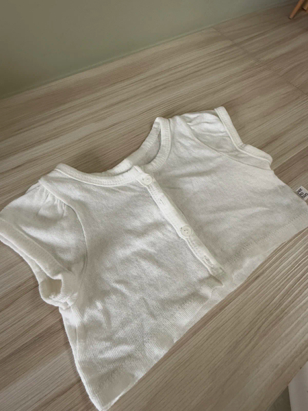 白色短袖外套 image 1 of 0