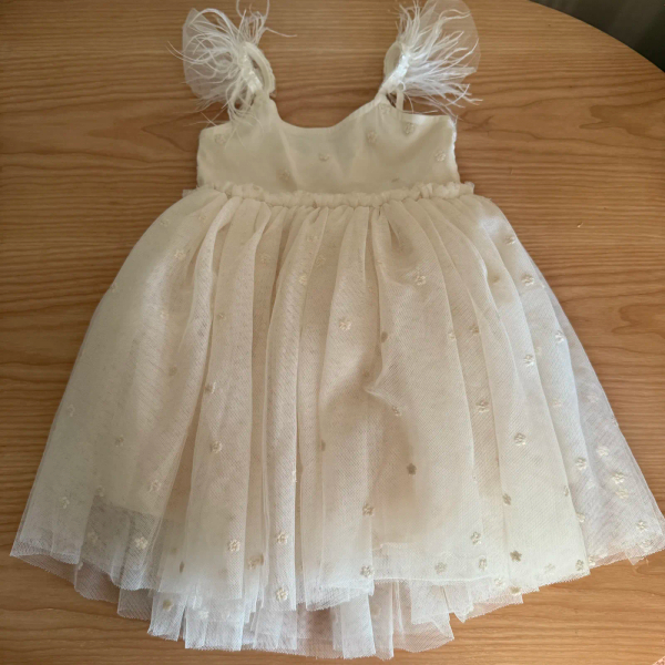  Poppy Dress (Ivory) image 1 of 0