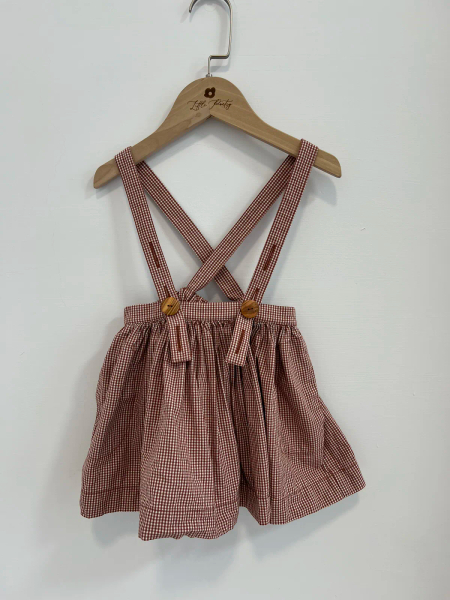 Mavis Skirt in Mini Check image 1 of 0