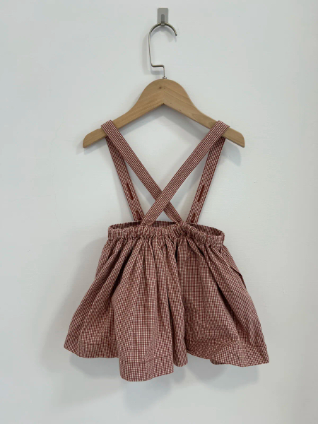 Mavis Skirt in Mini Check image 1 of 0