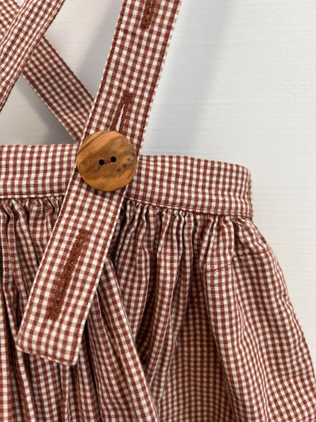 Mavis Skirt in Mini Check image 1 of 0