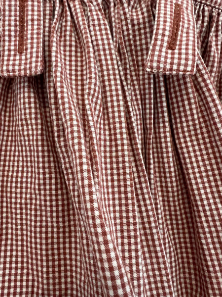 Mavis Skirt in Mini Check image 1 of 0