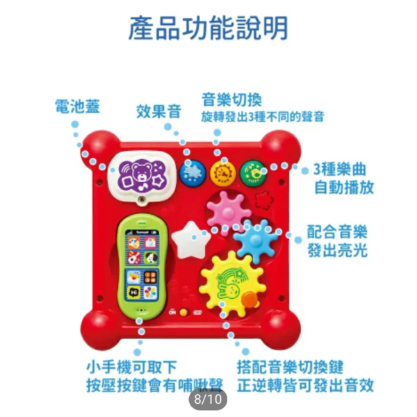 透明聲光積木盒 image 1 of 0