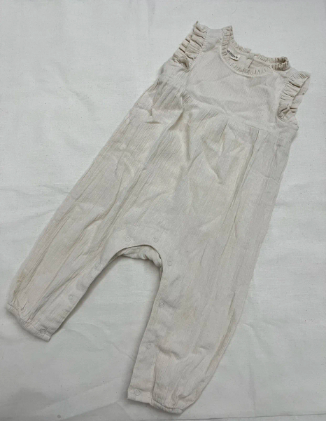 荷葉袖連身褲 image 1 of 0
