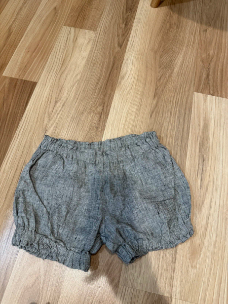 自然色亞麻短褲 image 1 of 0