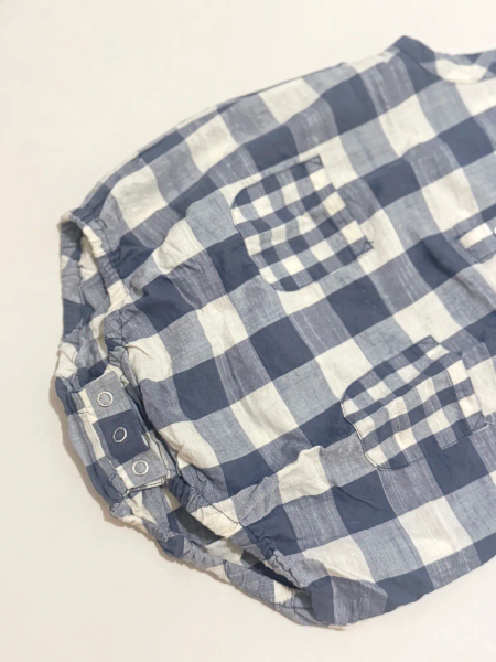 薄無袖包屁衣 French Blue image 1 of 0