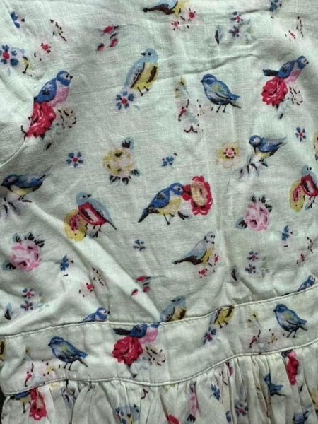 英國Cath Kidston 鳥兒綁帶洋裝 有澎度 85成新 1-2Y image 1 of 0