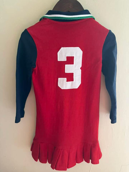 Ralph Lauren 拼色洋裝 2T 9成新 image 1 of 0