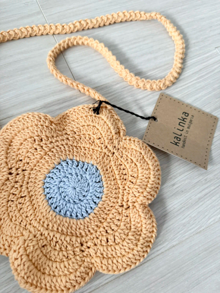 Flower Crochet Bag - Marigold image 1 of 0
