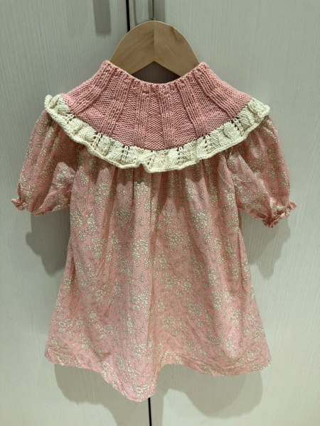 Kalinka Pink Flowers Sidra Dress  image 1 of 0