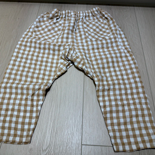 橘色格紋褲 image 1 of 0