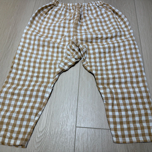橘色格紋褲 image 1 of 0