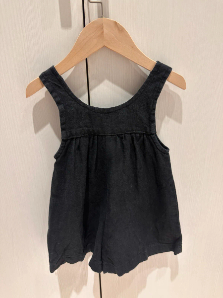 Linen Puff Suit Pippa 黑色 image 1 of 0