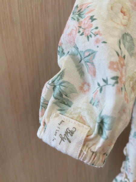 韓國bily唯美花花層次洋裝	M(100) 18-30m image 1 of 0