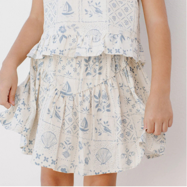 Sparrow Skirt - Tile 2-3y image 1 of 0