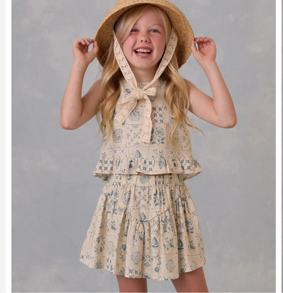 Sparrow Skirt - Tile 2-3y image 1 of 0