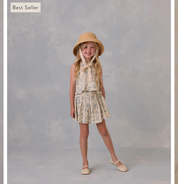 Sparrow Skirt - Tile 2-3y image 1 of 0
