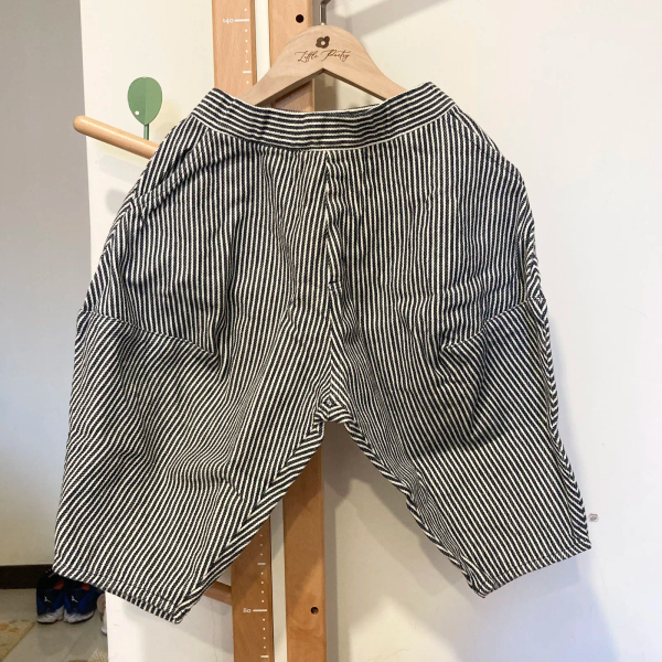 深藍色條紋氣球褲 image 1 of 0