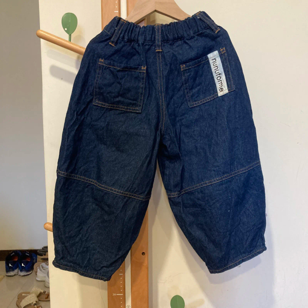 深藍牛仔氣球褲 image 1 of 0