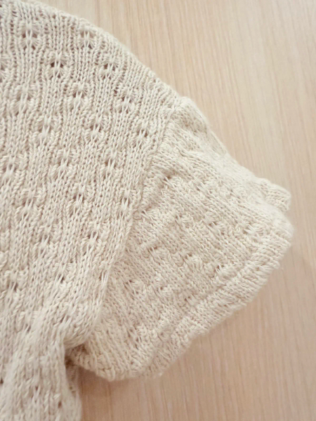 ZARA 鉤編拼接洋裝	米色	 3 歲 (98 cm) image 1 of 0