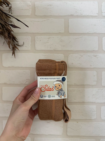 Silly Silas 羊毛吊帶褲 - CappuccinoBrown image 1 of 0