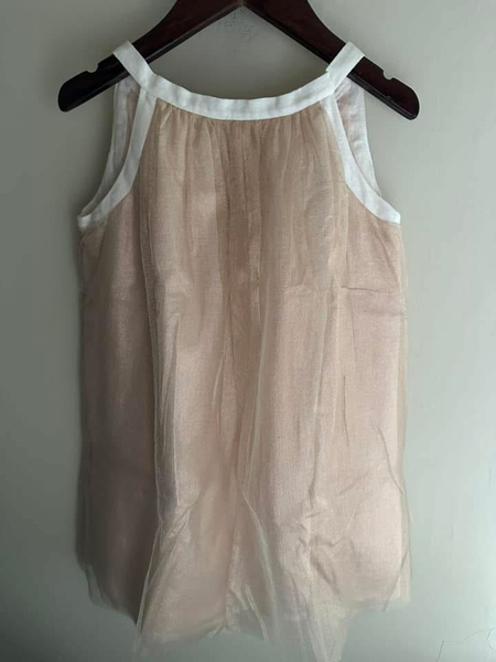 Bonpoint 氣質柔金紗拼接洋裝 4A image 1 of 0