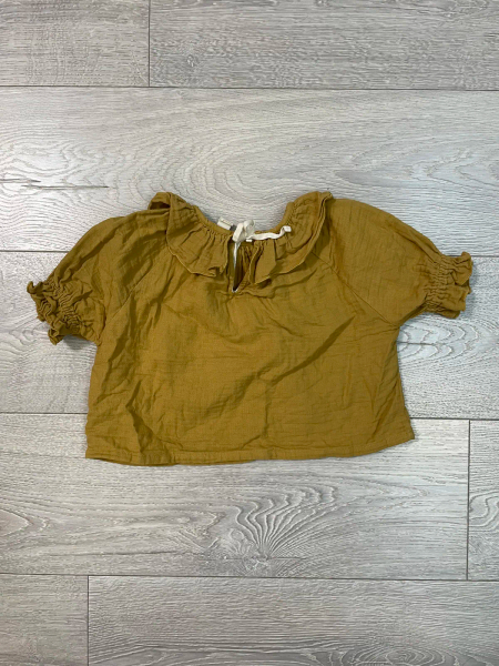 荷葉邊棉紗上衣 image 1 of 0
