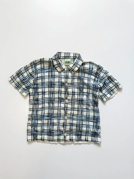 藍格紋襯衫 image 1 of 0
