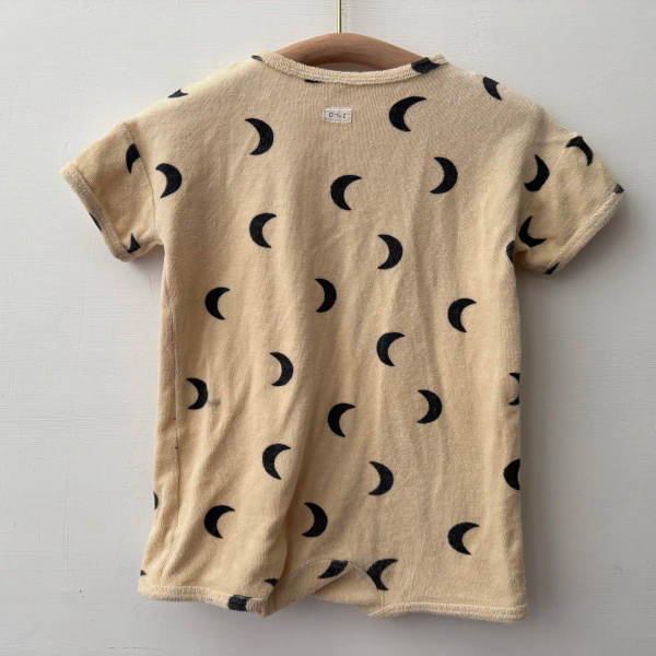 毛巾布短袖連身衣(Pebble Midnight) image 1 of 0