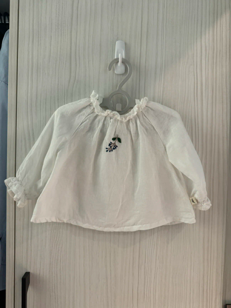 長袖荷葉邊上衣 image 1 of 0