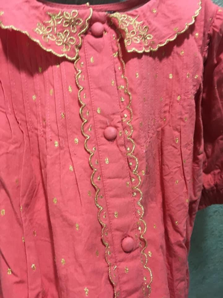 法國 Bonjour Diary 節慶限定款 金線點點刺繡上衣/洋裝 6y image 1 of 0