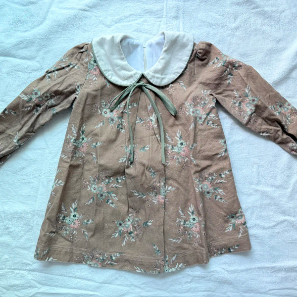 花花領子洋裝 image 1 of 0