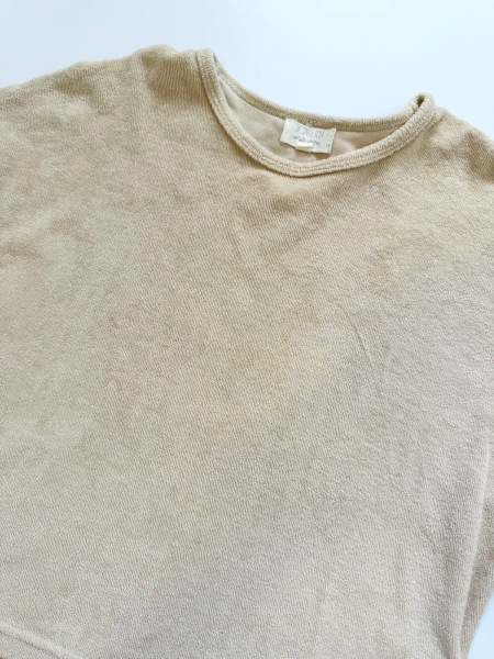 the oversized terry top image 1 of 0