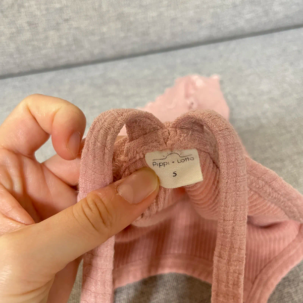 細肩帶背心Ribbed camisole - Pink image 1 of 0
