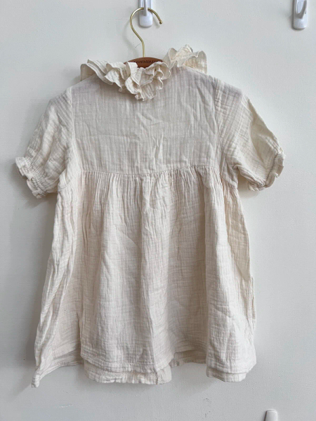 棉紗刺繡洋裝 image 1 of 0