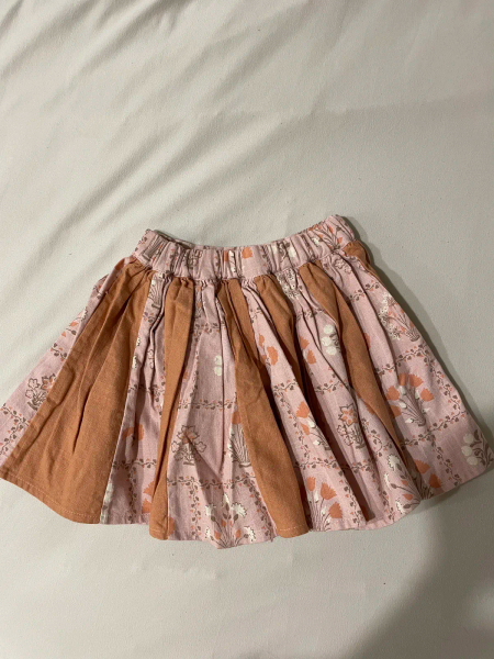 Maja Skirt, Desert Rose/Cabin Quilt Floral Petal image 1 of 0