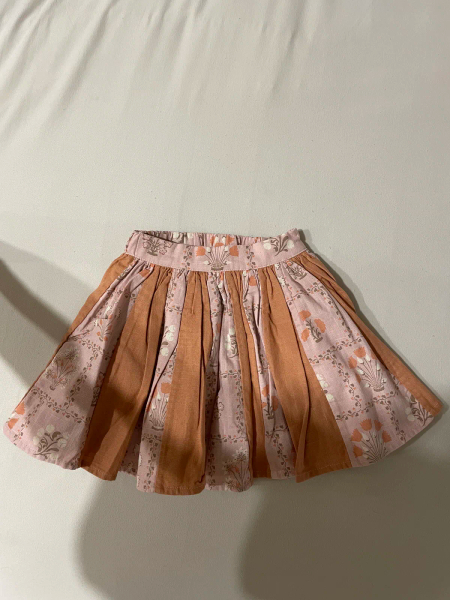 Maja Skirt, Desert Rose/Cabin Quilt Floral Petal image 1 of 0