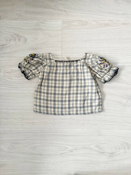 Estella check blouse image 1 of 0