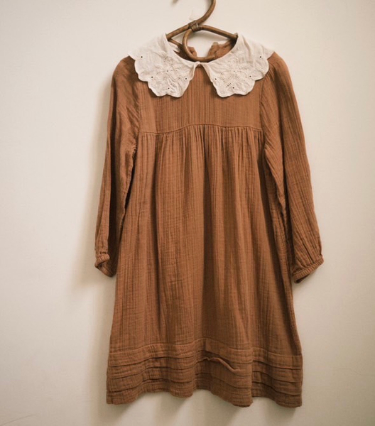 蕾絲棉紗洋裝 image 1 of 0