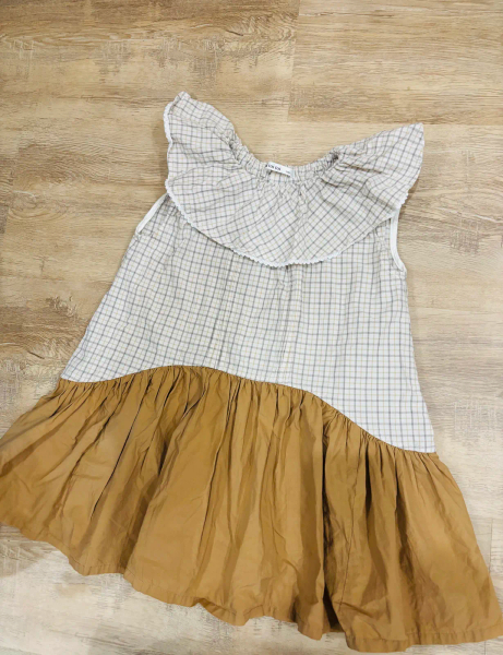 荷葉領洋裝（日本製） image 1 of 0