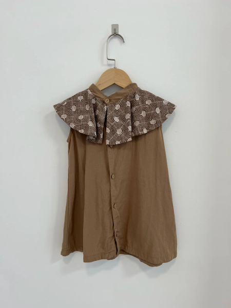 DOLLY DRESS SLEEVELESS - CHOCO PARFAIT/NOCCIOLA image 1 of 0