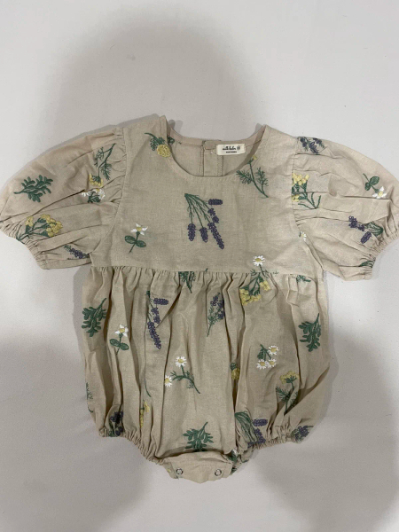 Milkbalm 花卉刺繡洋裝 image 1 of 0