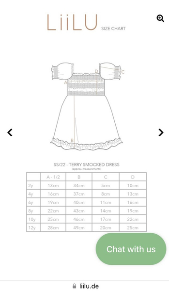 Terry Smocked Dress image 1 of 0
