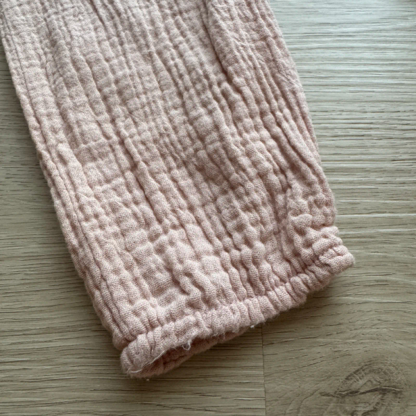 粉色純棉薄款長褲 image 1 of 0