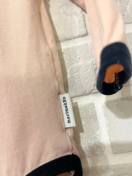 芬蘭Marimekko 長袖大罌粟花包屁衣 image 1 of 0