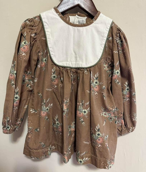Birinit Petit 復古花卉洋裝 3A image 1 of 0